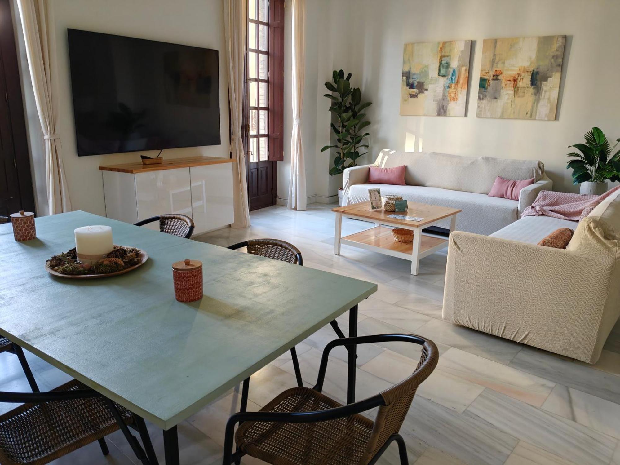 Charming Bright Apartment With Balconies On Cuesta Del Rosario Sevilla Eksteriør bilde